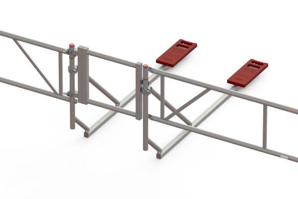 NEXTOR Roof Edge Protection - Set 3,05 Meter - 3246 oneindig te koppelen 2 - NX-EP-5-SET