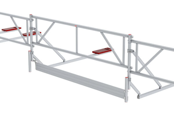NEXTOR Roof Edge Protection - Set 3,05 Meter - 3248 snelle montage 2 - NX-EP-5-SET